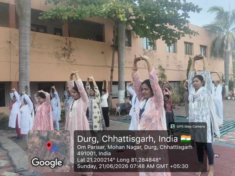 INTERNATIONAL YOGA DAY(21/06/2026)  YOGA FOR HEALTHY AGEING