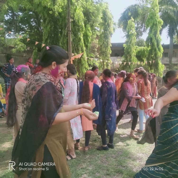 HOLI ACTIVITIES DATE 22.3.2024