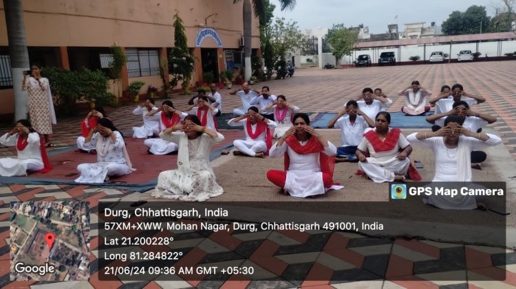 INTERNATIONAL YOGA DAY 21/6/2024